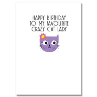 Happy Birthday To The Crazy Cat Lady